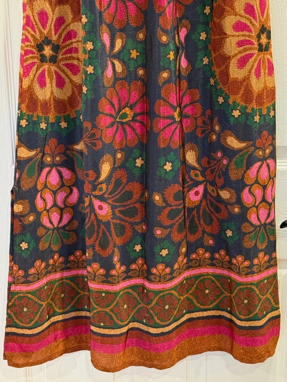 FARM Rio Multicolor Floral Medallion Maxi Dress - Picture 7 of 14